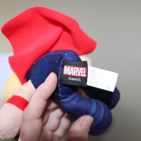 Marvel Avengers Character Plush Stuffed Animal Toys Thor Spiderman Capt America - Picture 11 of 11